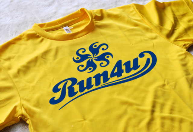 画像: 【SALE】Run4u オリジナルTシャツ≪応援者用　コットン100％≫